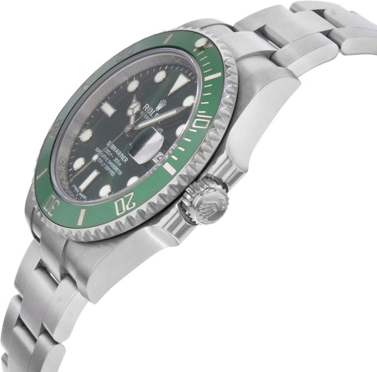 Rolex Submariner Green Dial Men's Luxury Watch